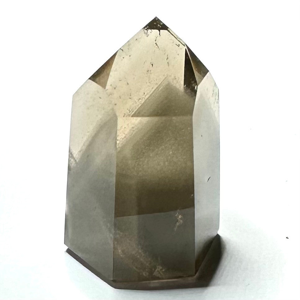 One of a Kind Smokey Garden Quartz Mini Stone Tower-1 1/2 x 1"