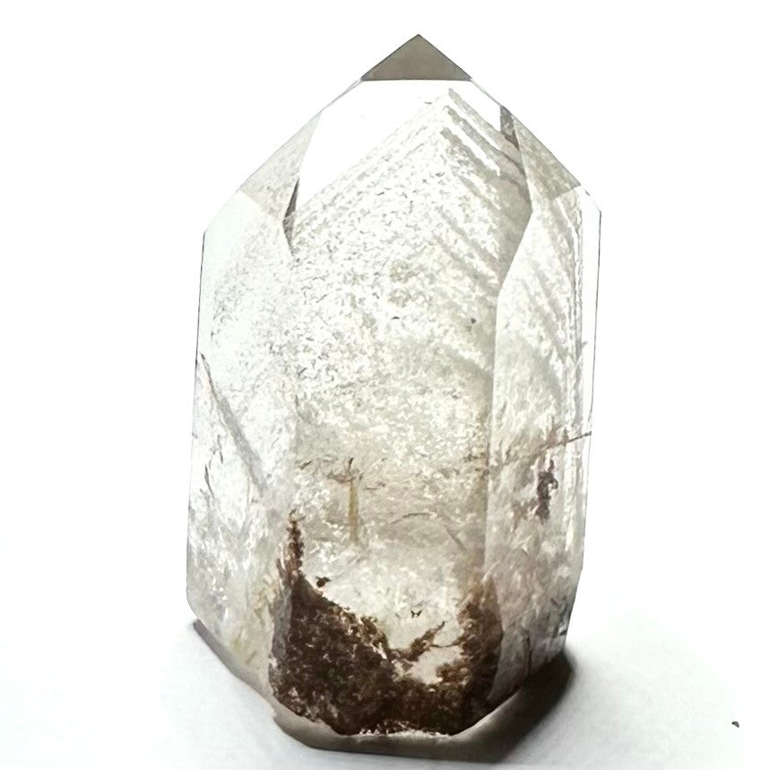 One of a Kind Garden Quartz with Rainbow Inclusions Mini Stone Tower-1 1/2 x 1 "