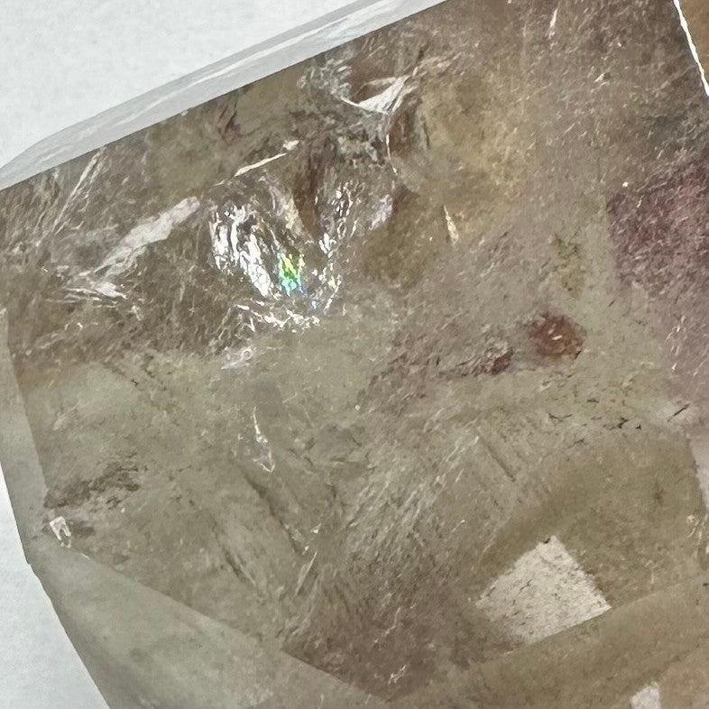 One of a Kind Garden Quartz with Rainbow Inclusions Mini Stone Tower-1 1/2 x 1 1/4"-NC6968