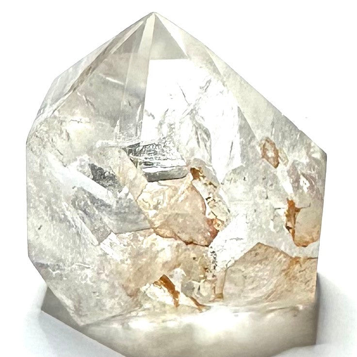 One of a Kind Garden Quartz with Rainbow Inclusions Mini Stone Tower-1 1/4 x 1"-NC6979