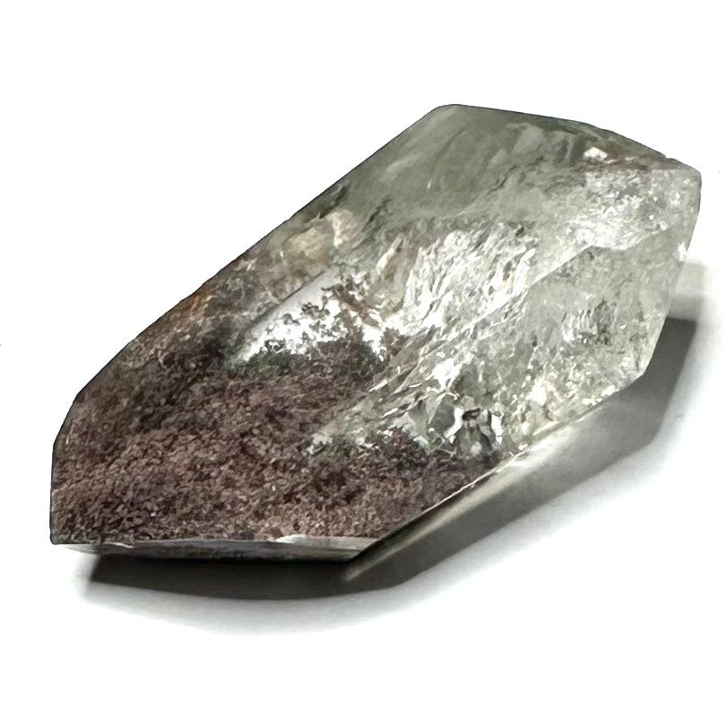 One of a Kind Garden Quartz with Rainbow Inclusions Double Terminated Point-1 1/2 x 3/4"