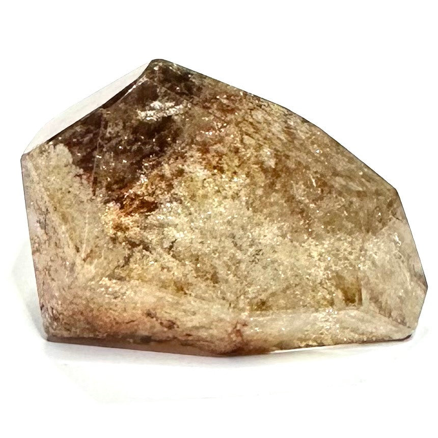 One of a Kind Smokey Garden Quartz Freeform Stone-2 x 1 1/4"