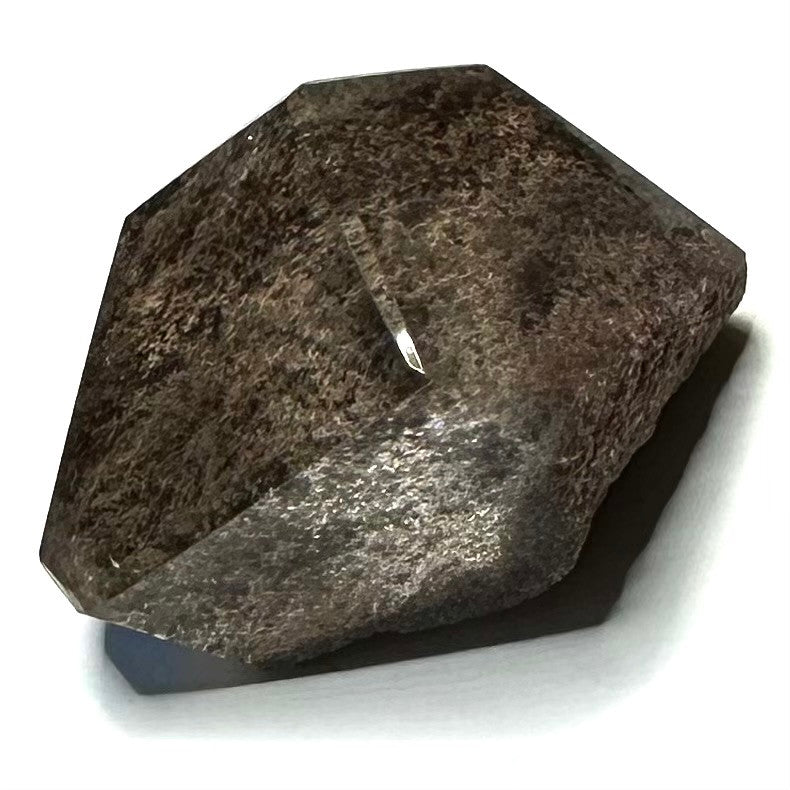 One of a Kind Garden Quartz with Rainbow Inclusions Freeform Stone-1 1/4 x 1"