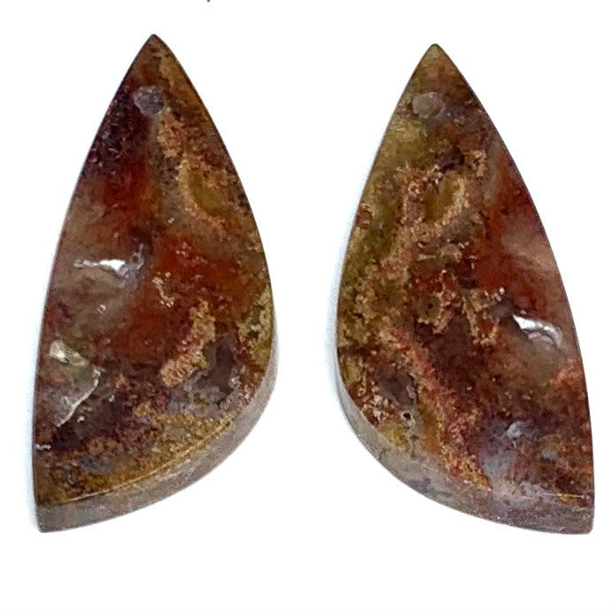 RARE-One of a Kind Indonesian Blue Opal Earring/Pendant Pair 26 x 11mm (SP4212)