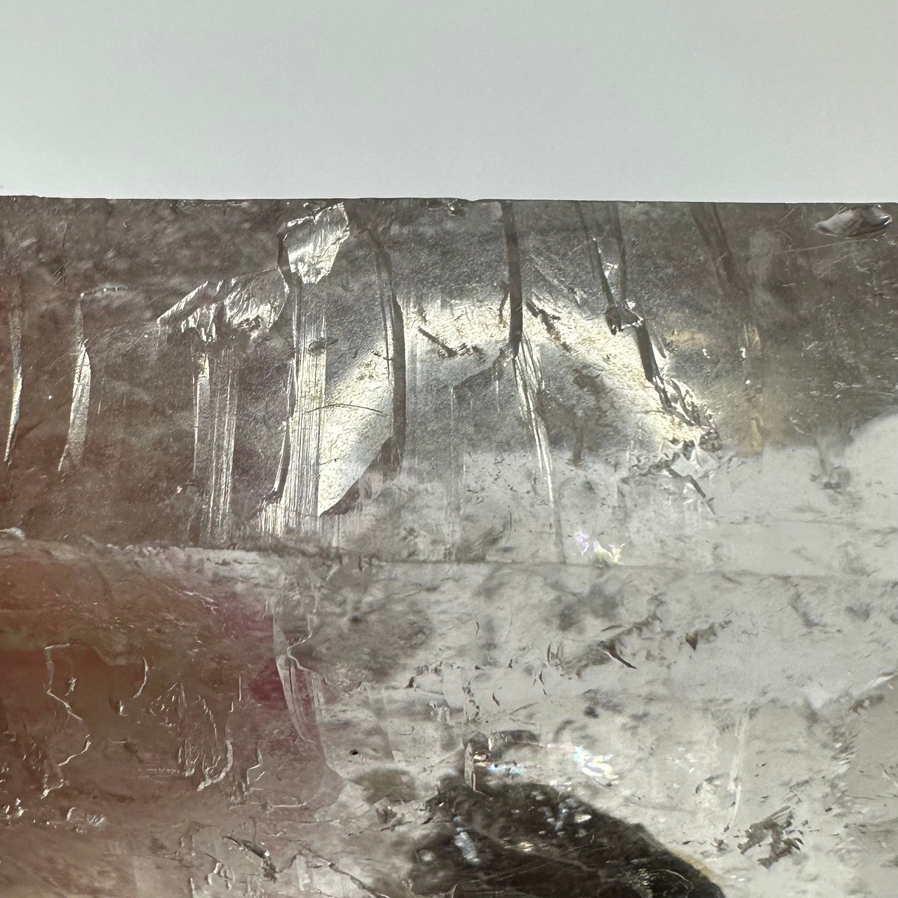 One of a Kind Partially Polished Garden Quartz Terminated Point-1 3/4 x 3/4"