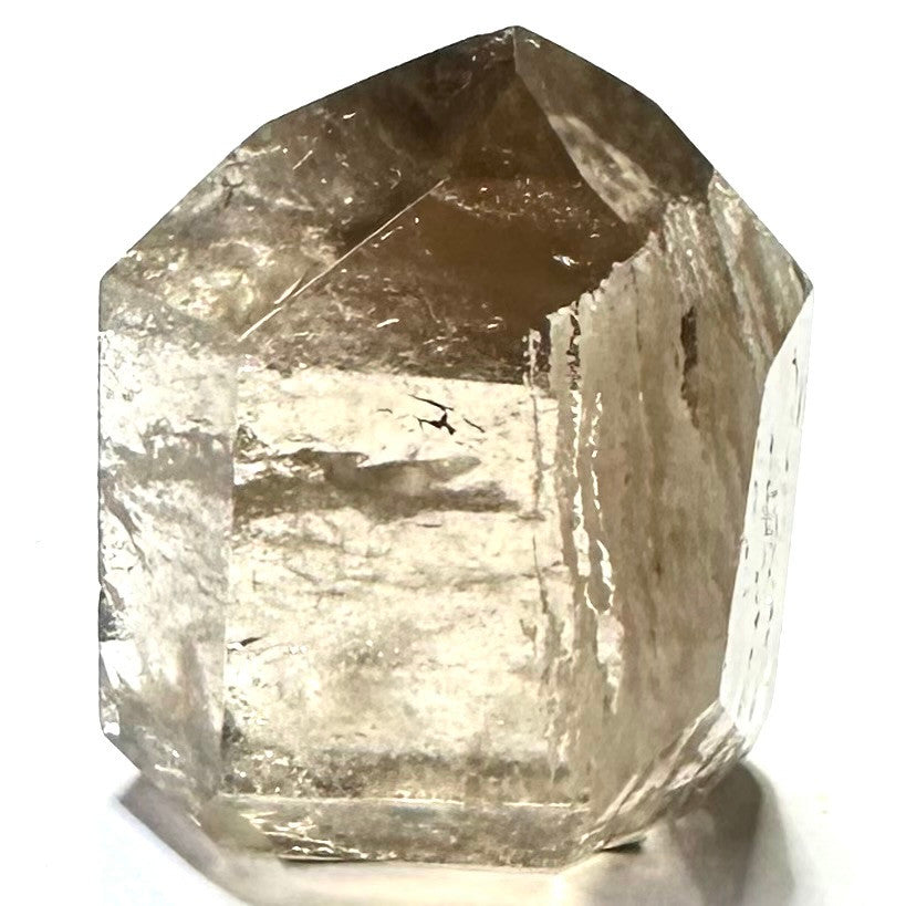 One of a Kind Smokey 1,000 Layer Garden Quartz with Rainbow Inclusions Stone Tower-1 1/4 x 1"