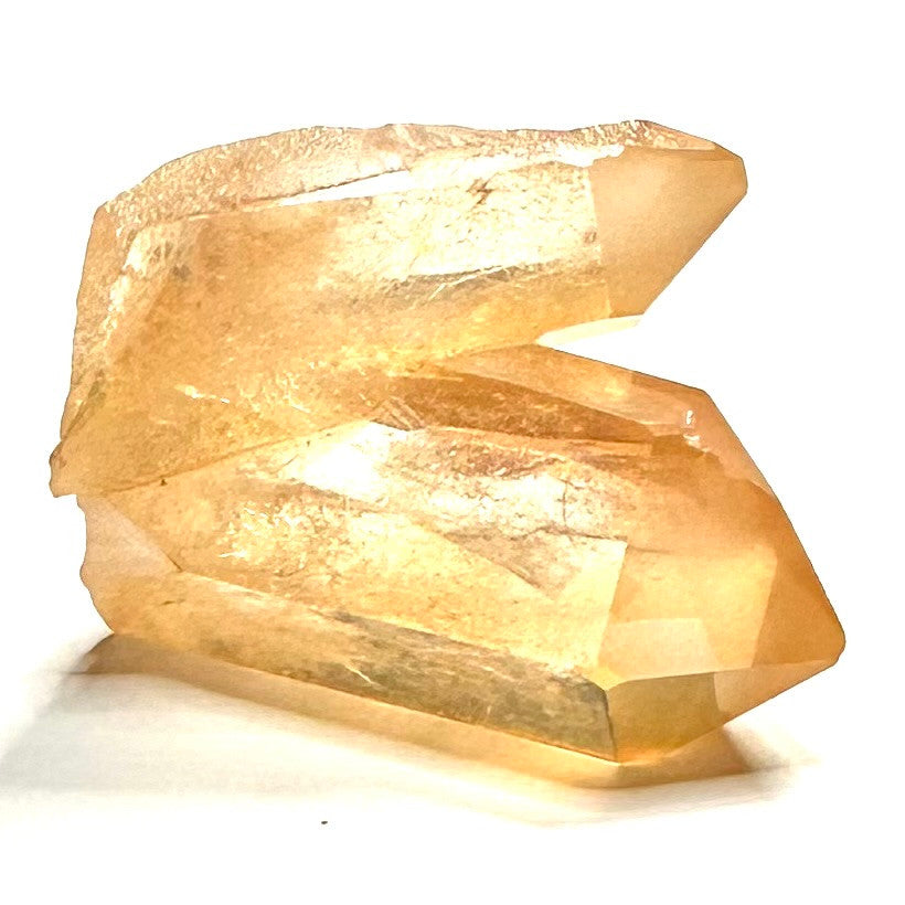 One of a Kind Tangerine Quartz Crystal Cluster-1 1/2 x 1" (NC5687)