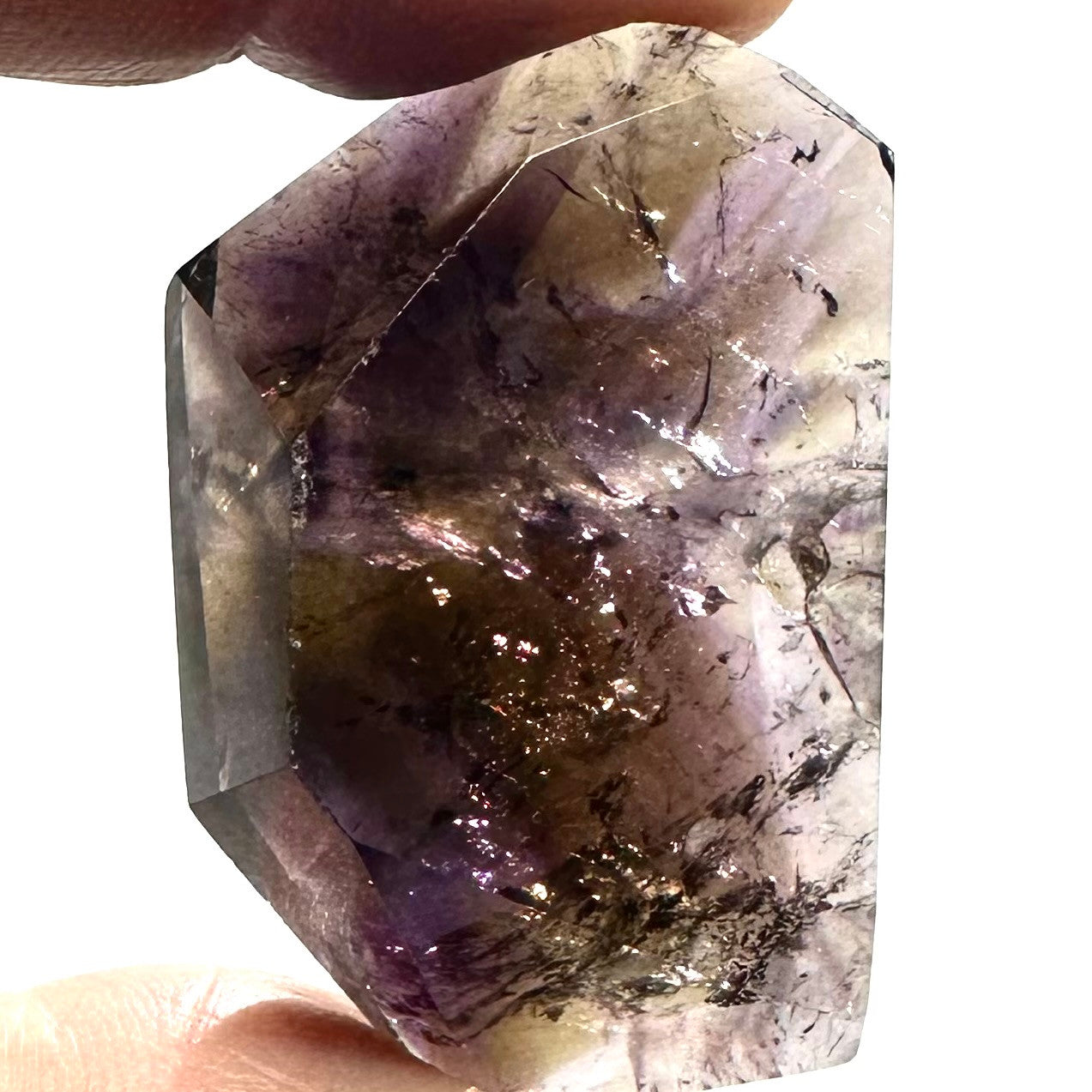 One of a Kind Ametrine Freeform Polished Stone-43 x 27mm (NC5695)