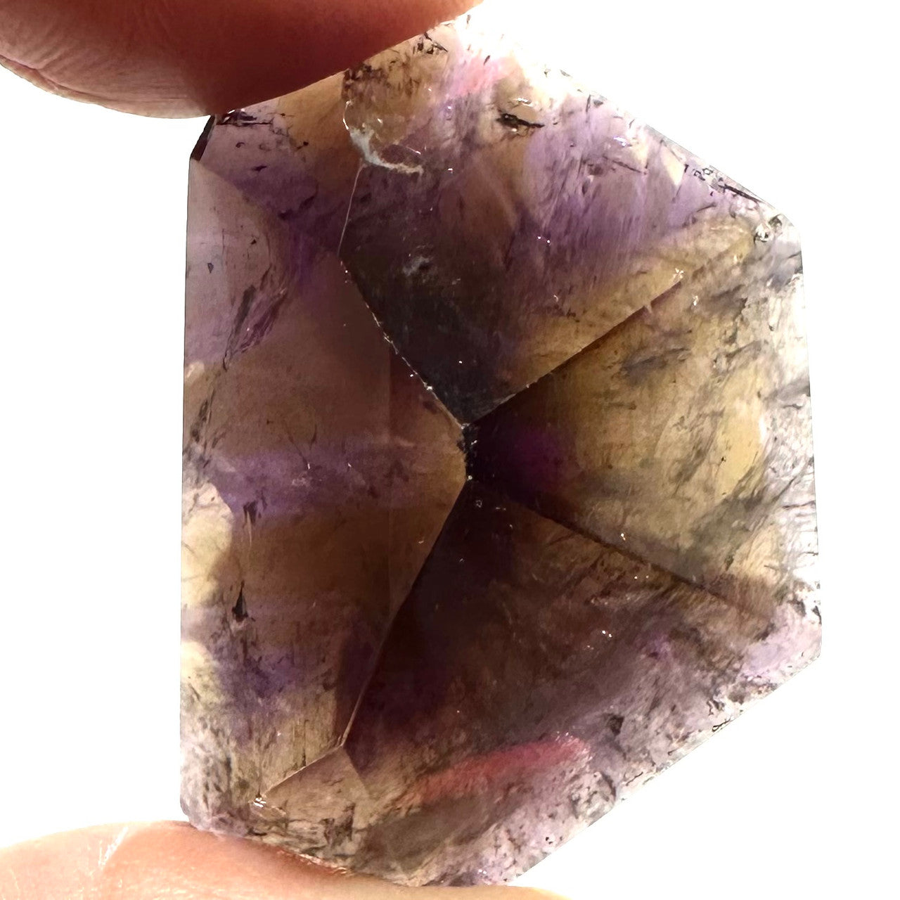 One of a Kind Ametrine Freeform Polished Stone-40 x 27mm (NC5697)