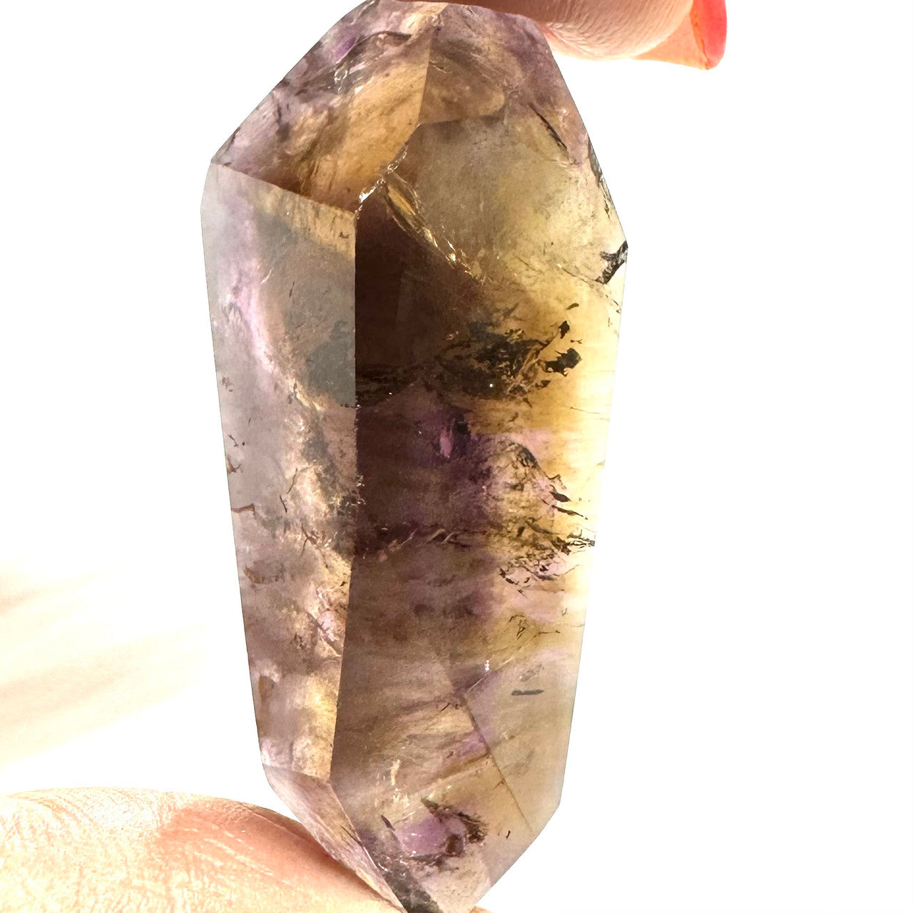 One of a Kind Ametrine Freeform Polished Stone-44 x 20mm (NC5699)