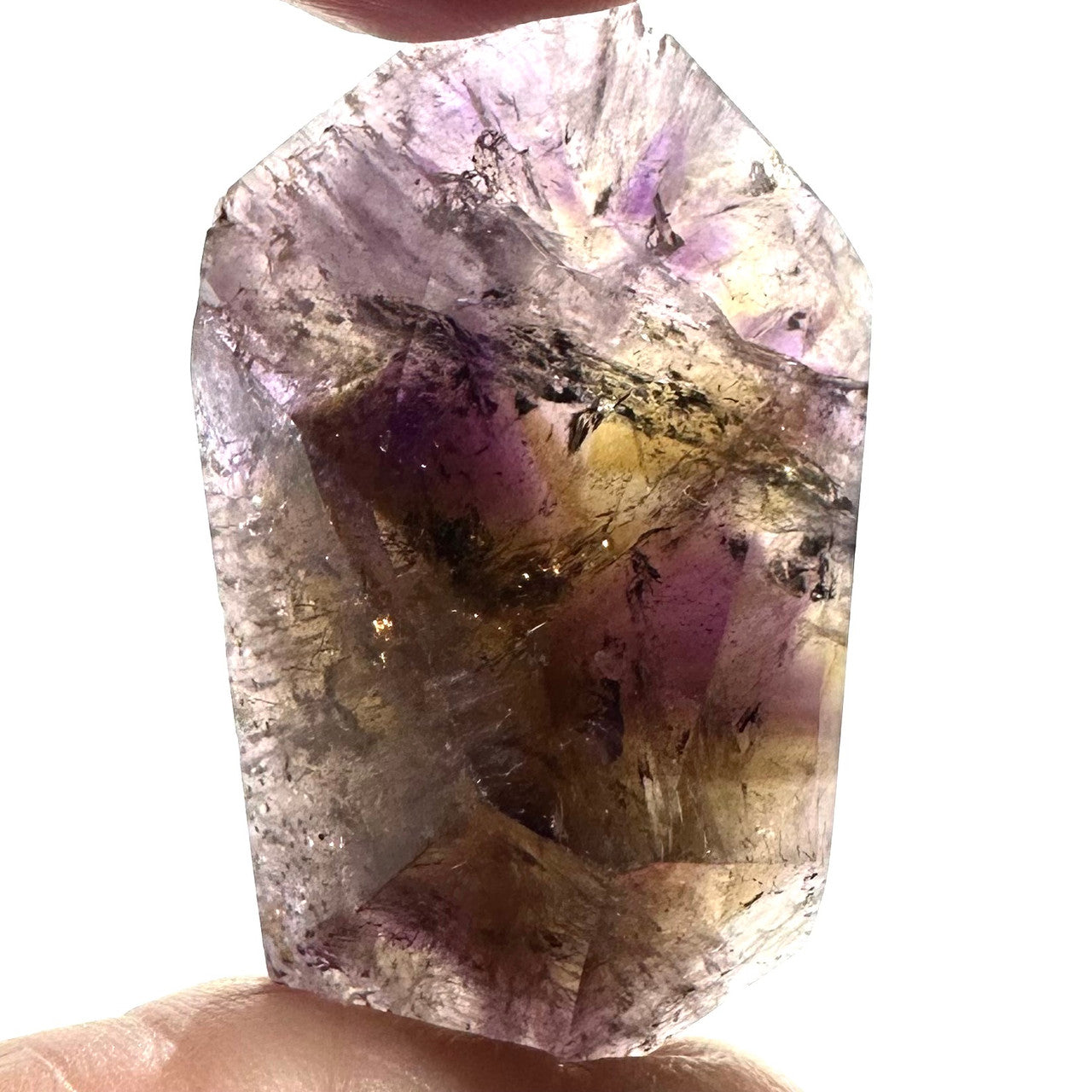 One of a Kind Ametrine Freeform Polished Stone-45 x 26mm (NC5705)