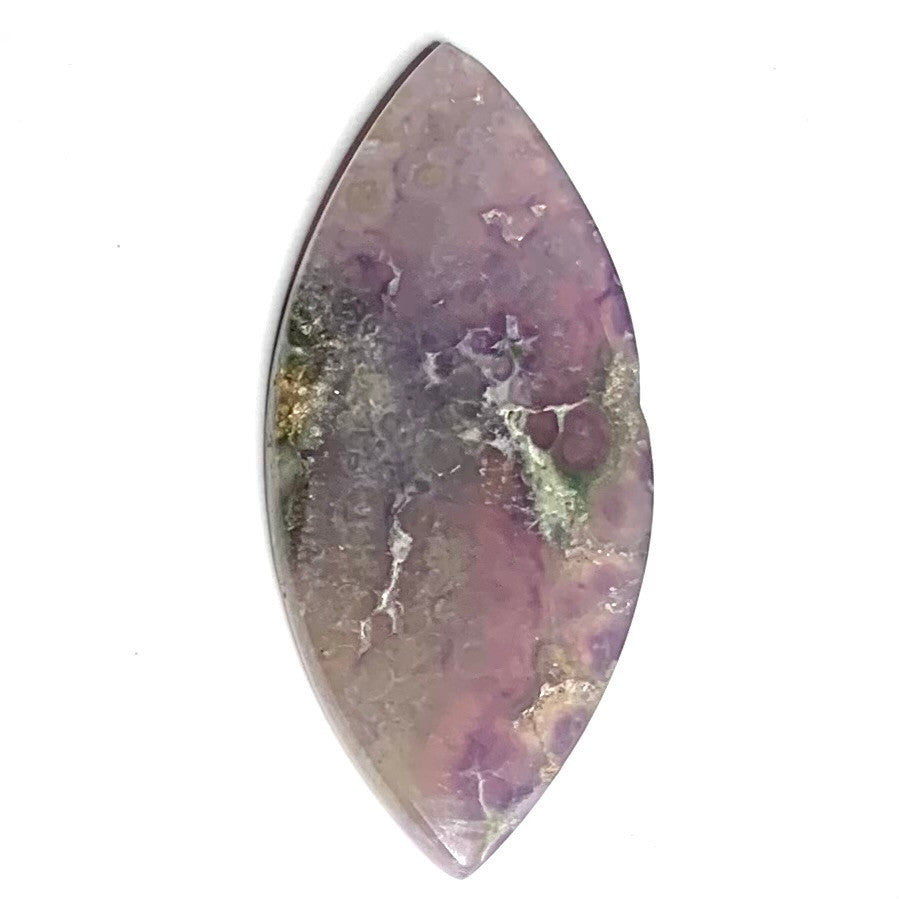 One of a Kind Grape Agate Cabochon-48 x 22mm (CAB4274)