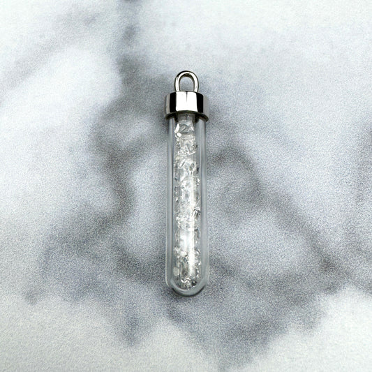 Herkimer AAAA Treasure Tube Pendant 6 x 30mm - SP7638