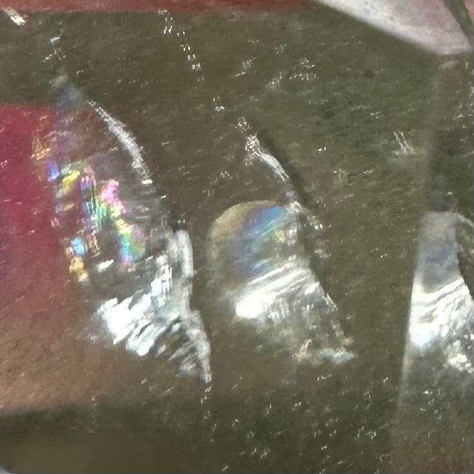 One of a Kind Garden Quartz with Rainbow Inclusions Mini Stone Tower-2 x 1"