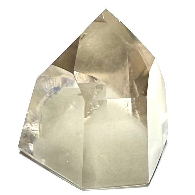 One of a Kind Phantom Smokey Quartz with Rainbow Inclusions Tower-1 x 1"