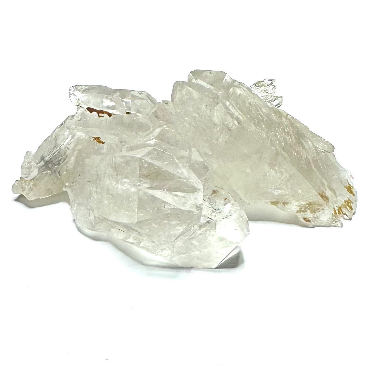 One of a Kind Garden Quartz with Rainbow Inclusions Cluster-3 1/2 x 2"