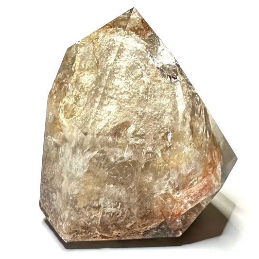 Lodolite Quartz with Rainbow Inclusions Stone Tower-2 1/4 x 2 1/4"