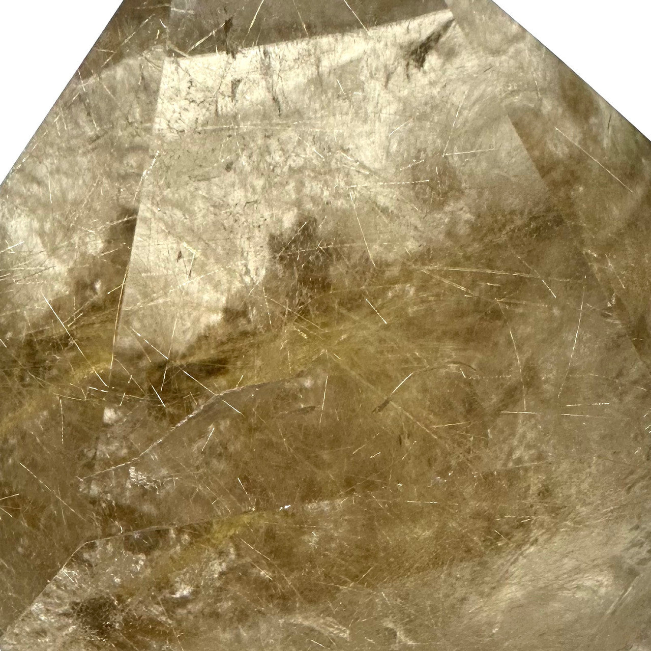 One of a Kind Rutilated Smokey Garden Quartz Tower-3 x 2"