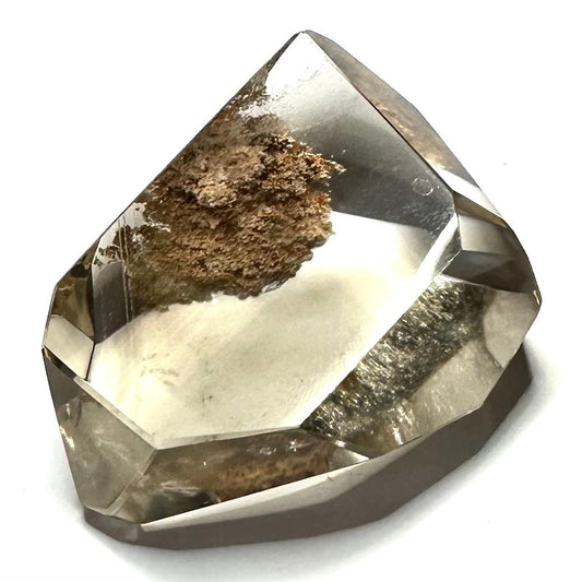 Smokey Lodolite Quartz with phantom