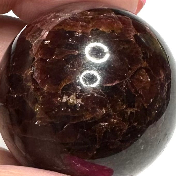 One of a Kind Star Garnet Sphere-1 1/4" (NC5798)