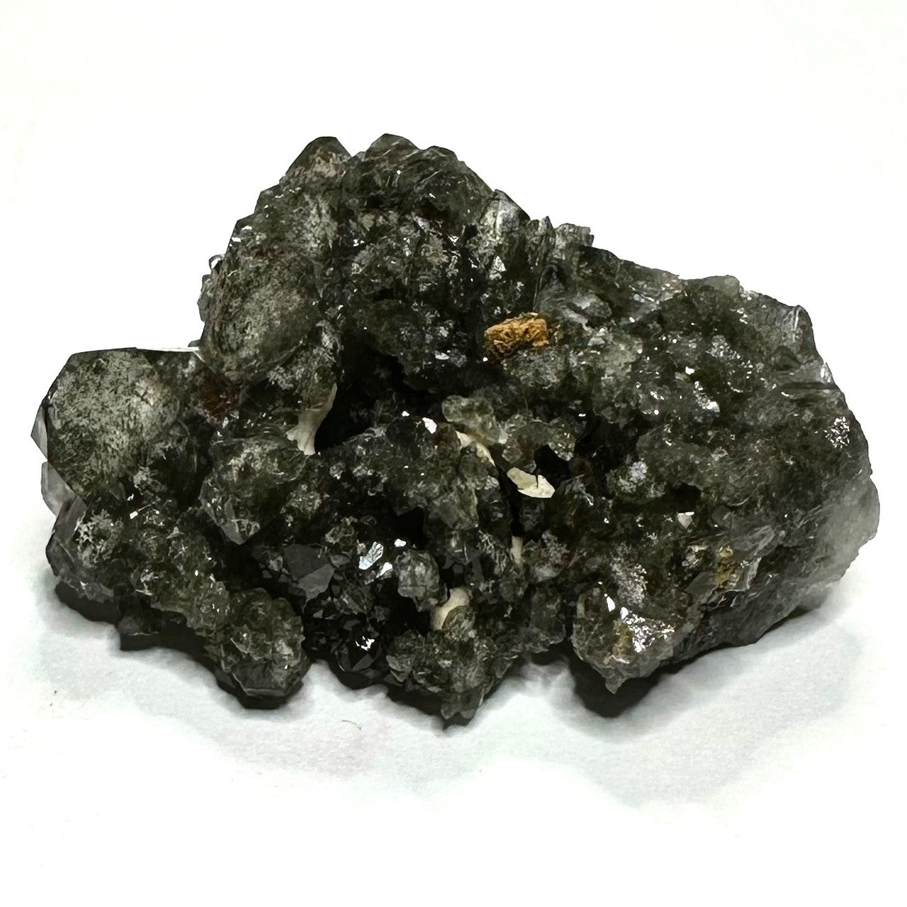 LodoliteQuartz with Rainbow Inclusions Cluster-2 x 1 3/4"-NC7197