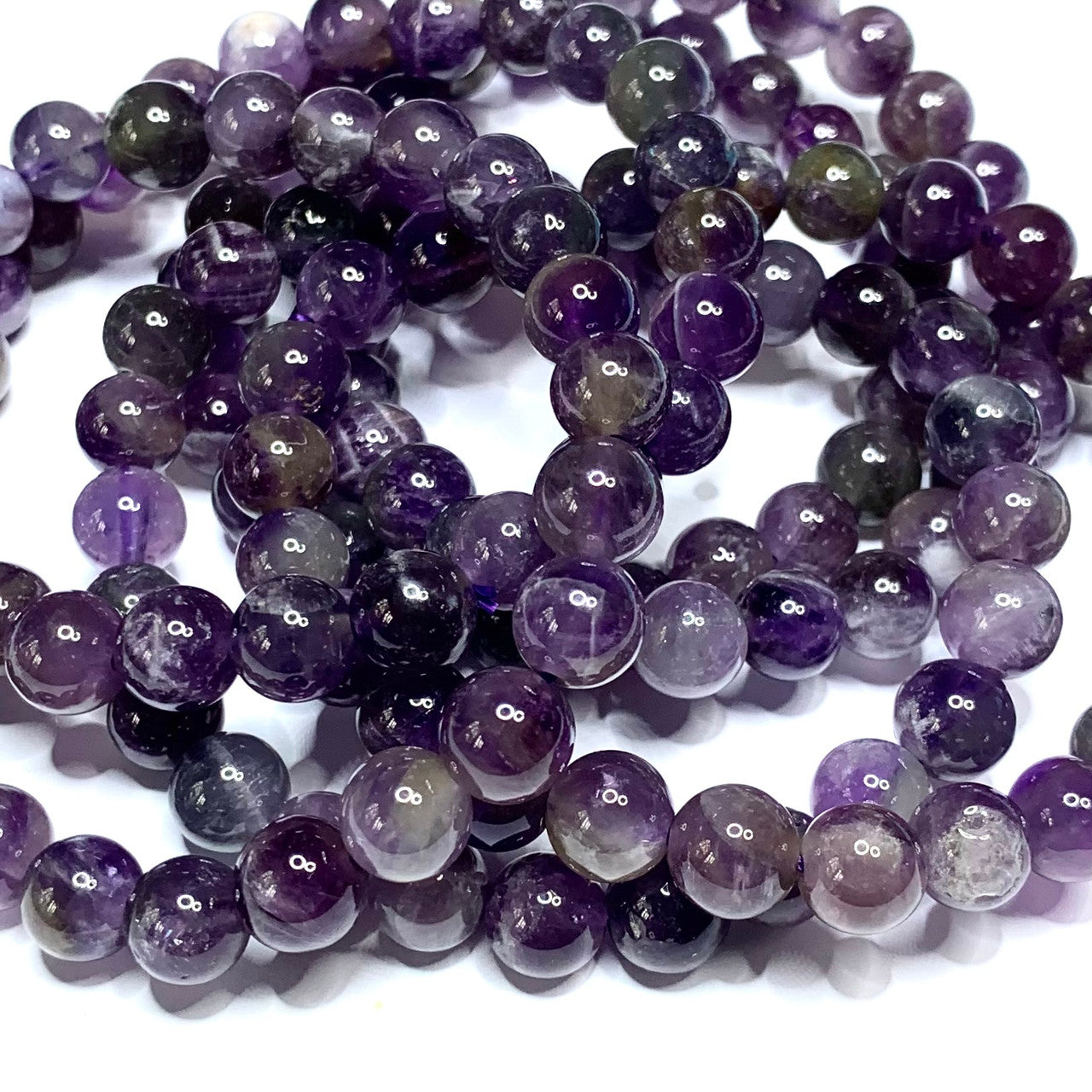 Amethyst Mala Bracelets-8mm (SP4456)