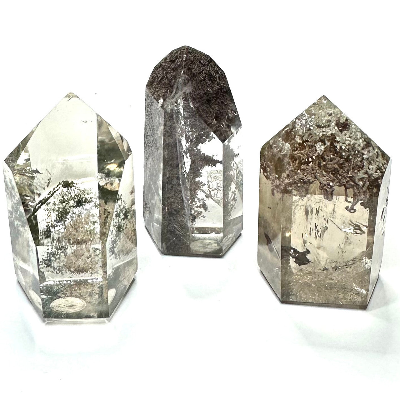 Lodolite Mini Stone Tower Lot-5 Towers-1-1 1/2"-NC7212