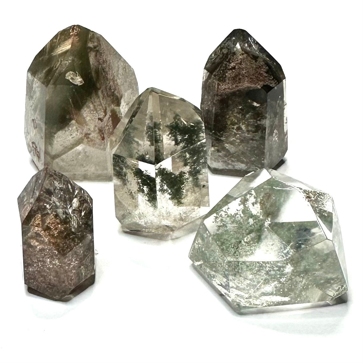 Lodolite Mini Stone Tower Lot-5 Towers-3/4-1"-NC7213