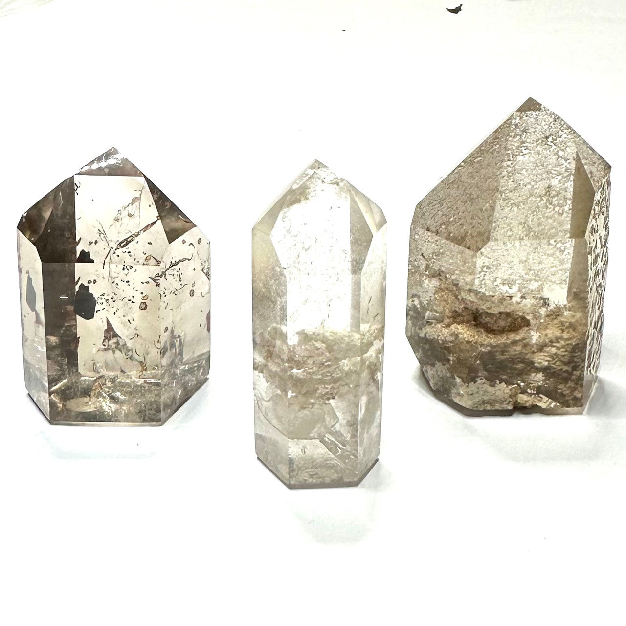 Lodolite Mini Stone Tower Lot-5 Towers-1 1/2-2"-NC7214
