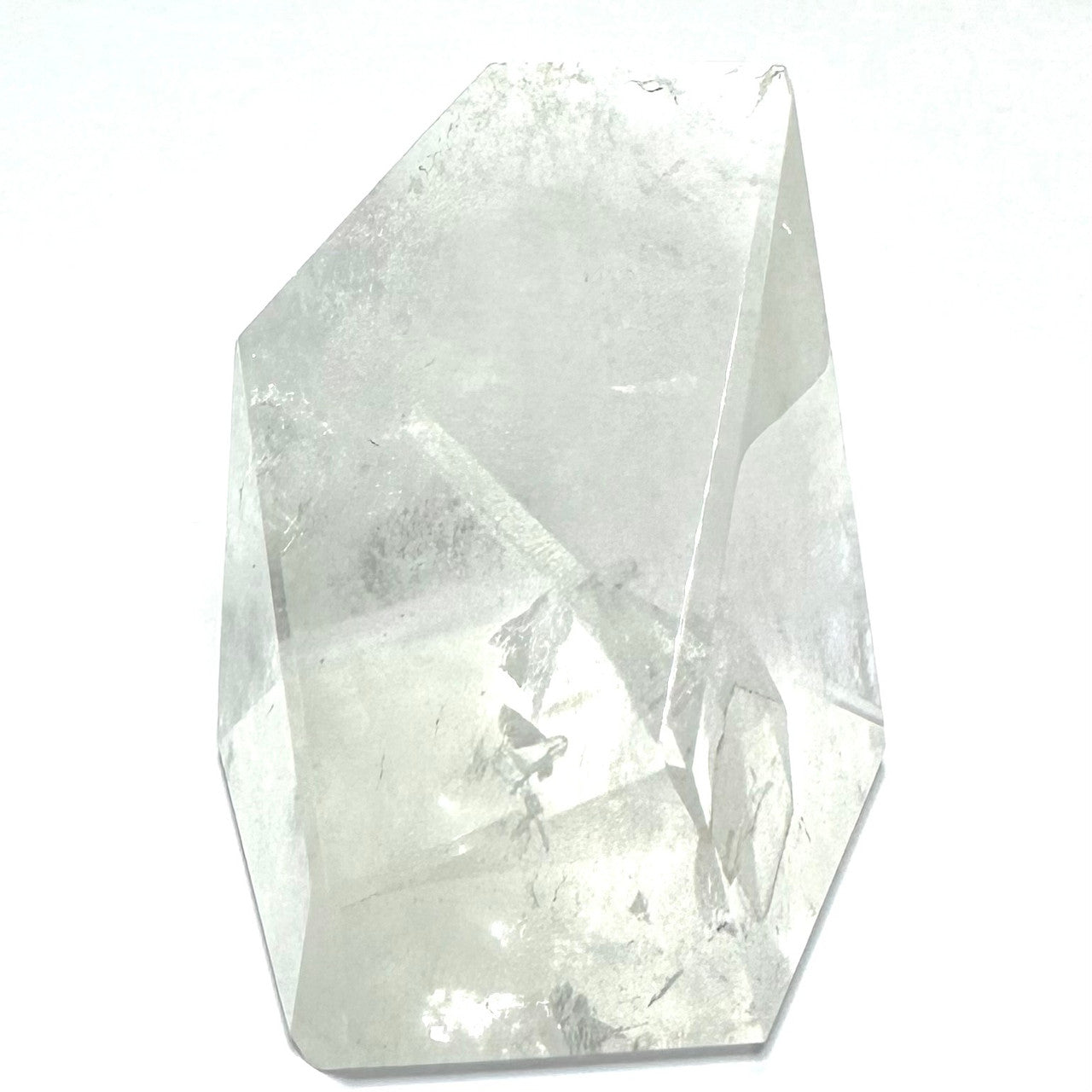 One of a Kind Manifestation Quartz Crystal with Rainbow Inclusions Tower Stone-2 x 2 1/4"-NC7215