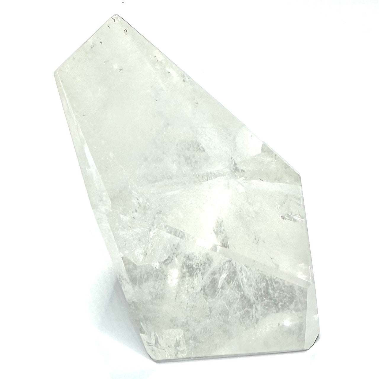 One of a Kind Manifestation Quartz Crystal with Rainbow Inclusions Tower Stone-2 x 2 1/4"-NC7215