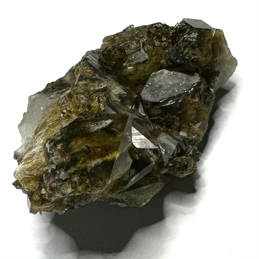 Lodolite Raw Cluster with Stand-2 1/4 x 1 1/2"-NC7219