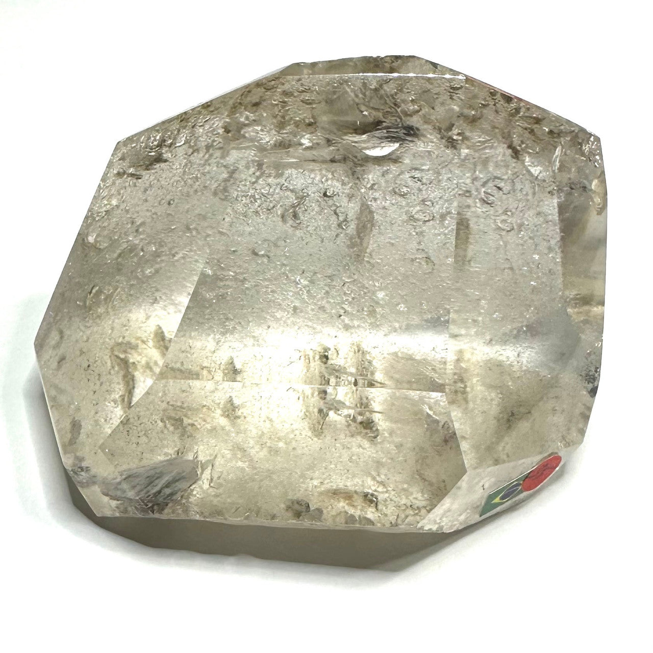 RARE-One of a Kind Polished Aquarium Quartz Crystal Stone-3 x 2"