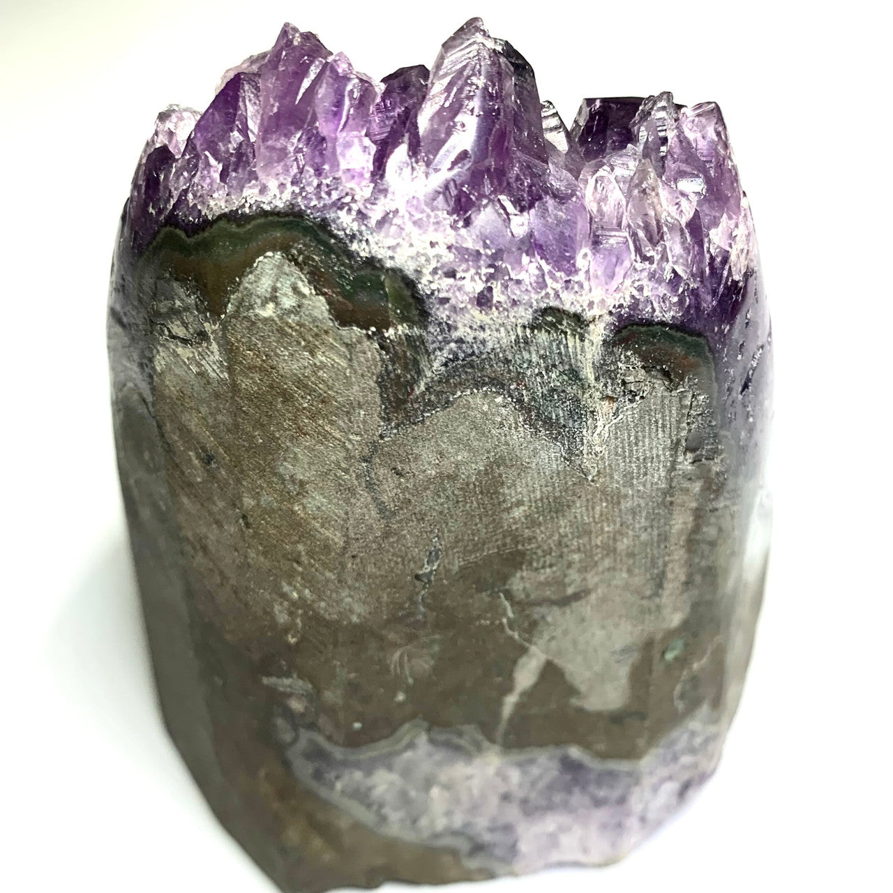 One of a Kind Grape Jelly Amethyst Cluster Stone-3 1/2 x 3" (NC4488)
