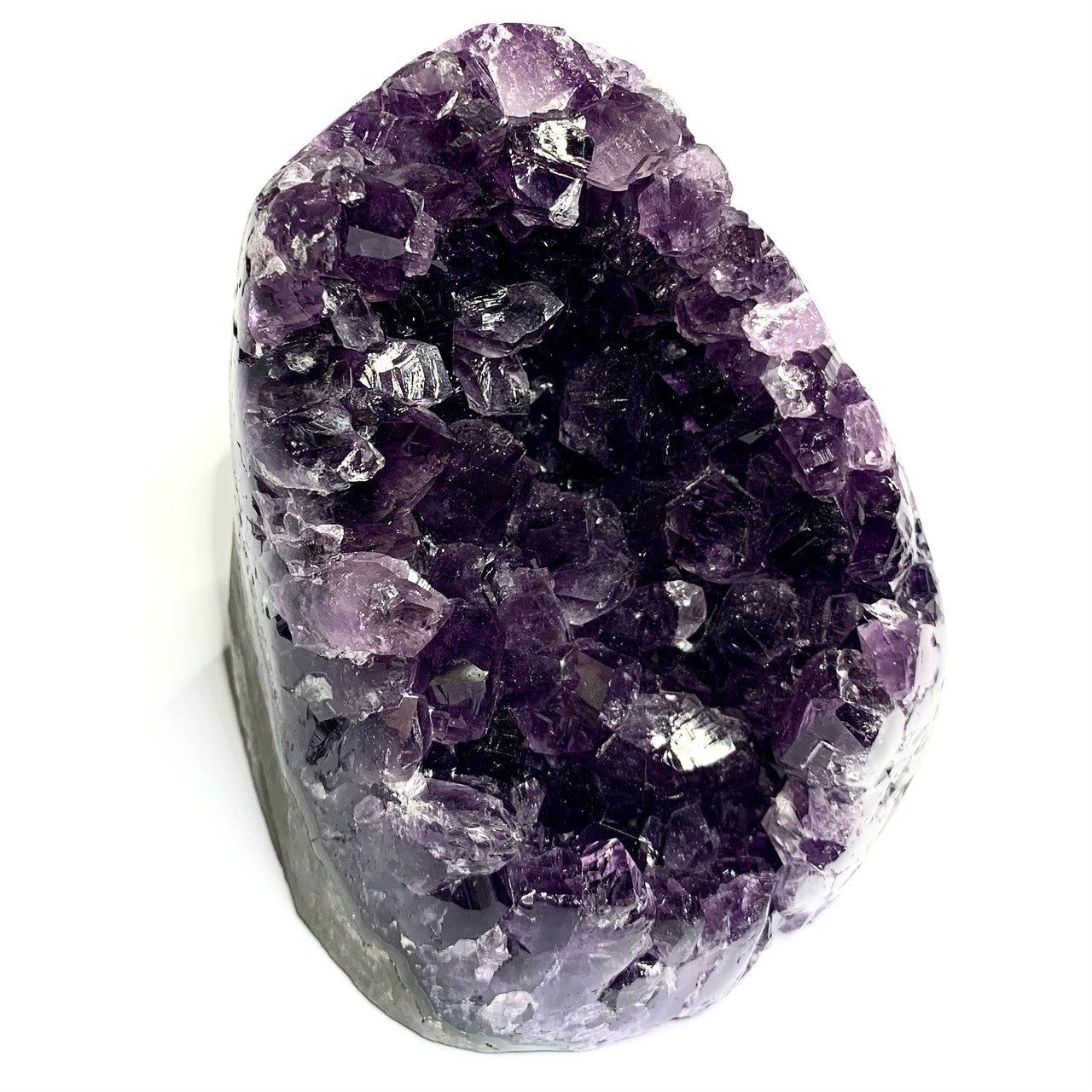 One of a Kind Grape Jelly Amethyst Cluster Stone-3 1/2 x 3" (NC4488)