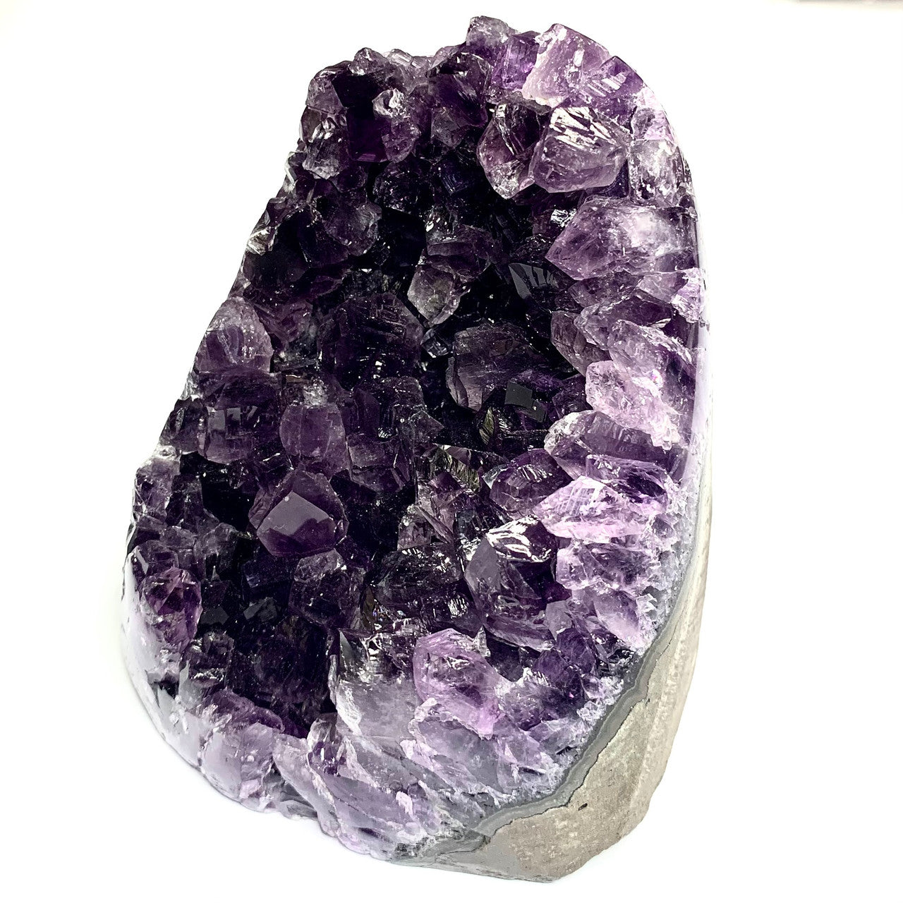 One of a Kind Grape Jelly Amethyst Cluster Stone-3 1/2 x 3" (NC4488)