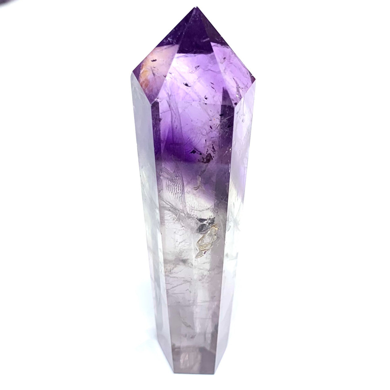 One of a Kind Amethyst Polished Point-3 1/4 x 3/4" (NC4492)