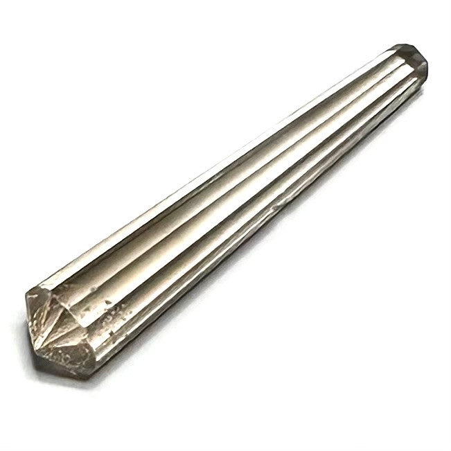 One of a Kind Faceted Smokey Quartz Crystal Double Terminated Vogel Point-1 3/4 x 1/4"-NC7263