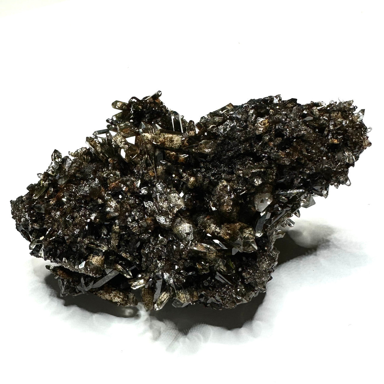 Lodolite with Rainbow Inclusions Cluster-4 x 3"-NC7289