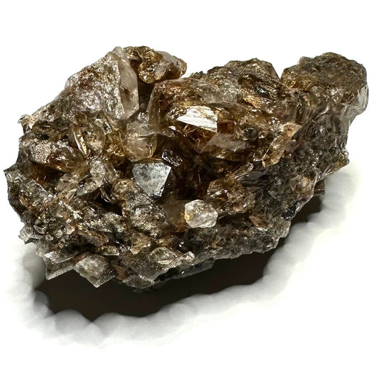 Garden Quartz with Rutile Partially Polished Cluster-2 3/4 x 2"-NC7290