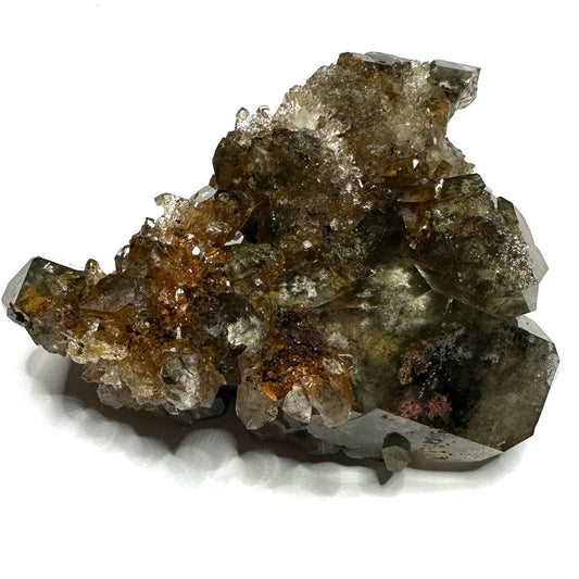 Garden Quartz with Druzy Partially Polished Cluster-3 x 2 1/4"-NC7291