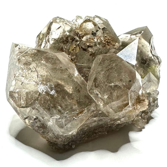 Smokey Garden Quartz Partially Polished Cluster-2 1/2 x 2"-NC7292