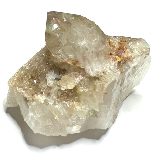 Garden Quartz with Druzy Partially Polished Cluster-3 1/2 x 2 1/2"-NC7293