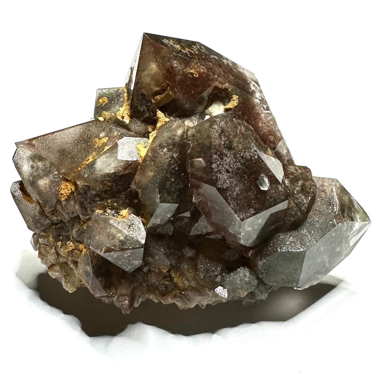 Garden Quartz Partially Polished Cluster-2 1/4 x 1 1/2"-NC7294