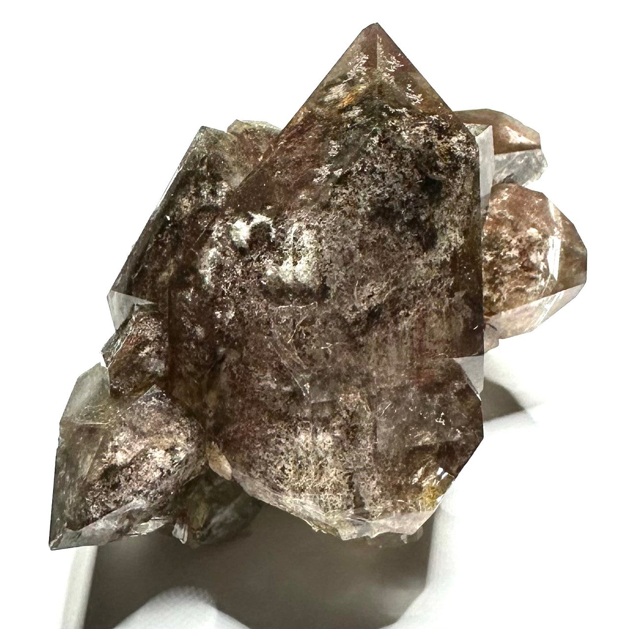 Garden Quartz Partially Polished Cluster-2 1/4 x 1 1/2"-NC7294