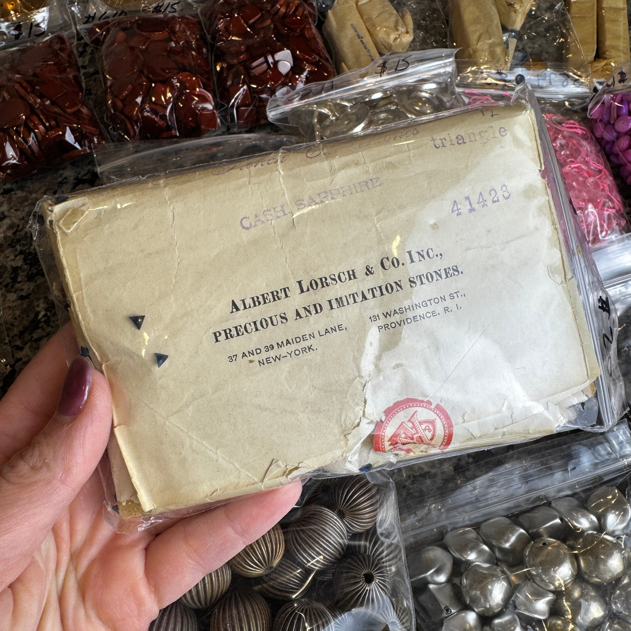 Vintage Destash Loot Steal Deal Box- SALE7548