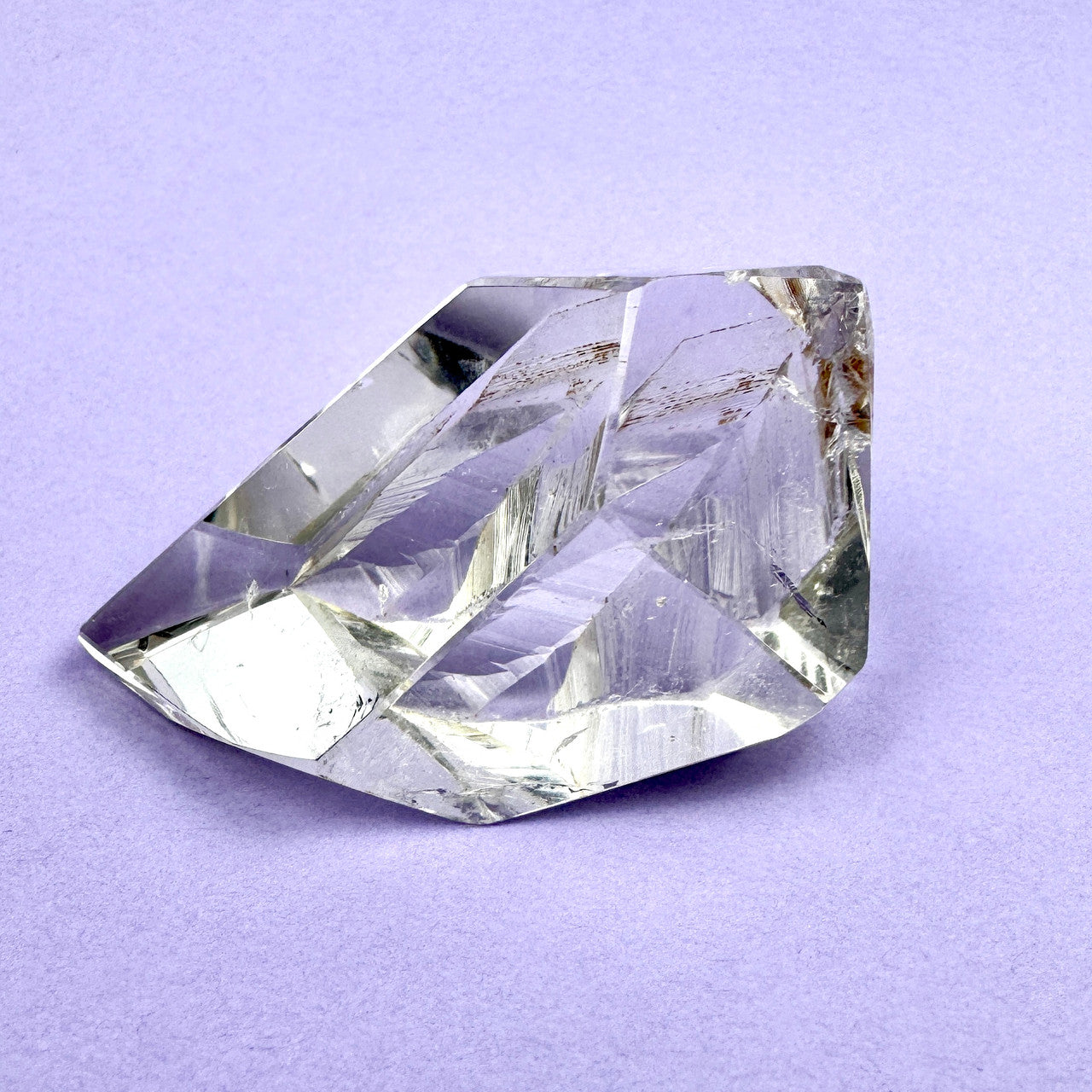 Lemurian Semi-Polished Faceted Freeform- 2.75"x 1.75"-NC7570