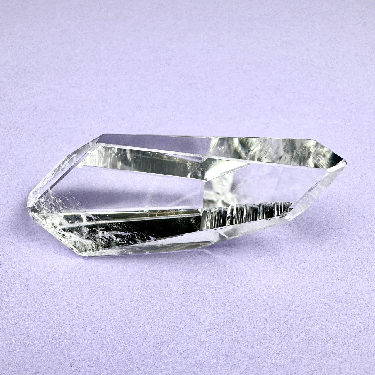 Lemurian Semi-Polished Faceted Freeform- 2.55"x 1"-NC7577