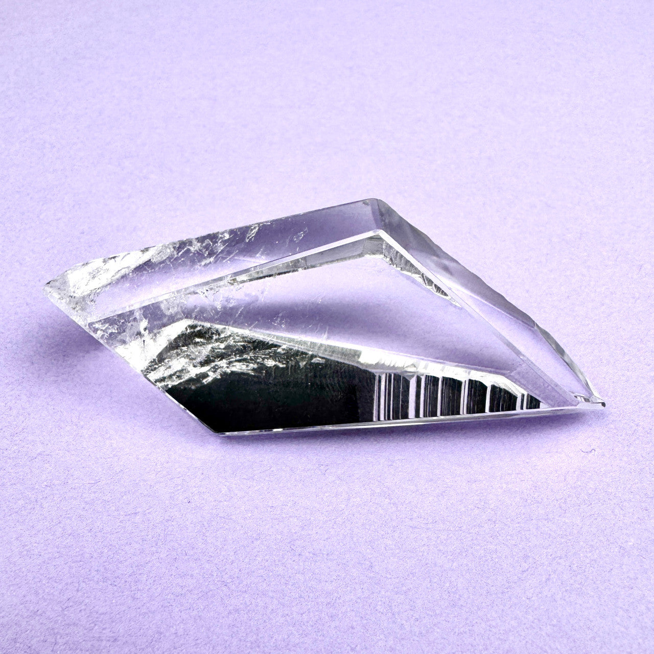 Lemurian Semi-Polished Faceted Freeform- 2.55"x 1"-NC7577