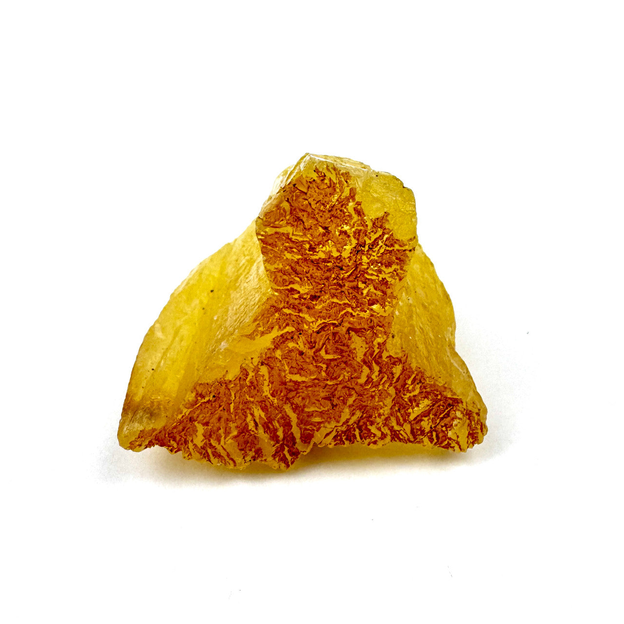 Yellow Aragonite Specimen- 2.9"x 1.6"-NC7584